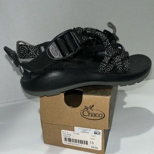 Chaco Sandals Youth Size 13 ZX 1 Ecotread Sports J180152 Black Synthetic